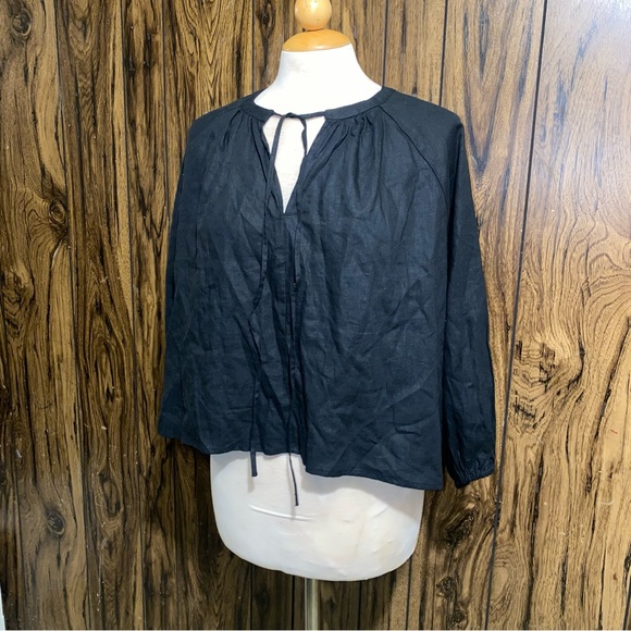 a new day Tops - A New Day black long sleeve oversized blouse